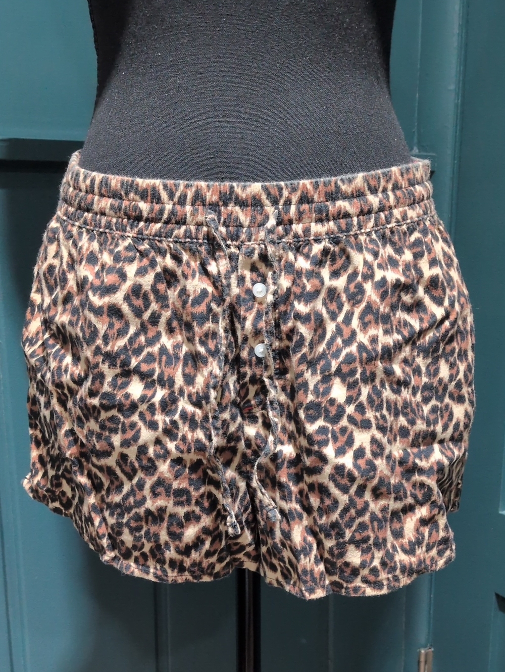 Aerie Leopard Print Boxer Shorts